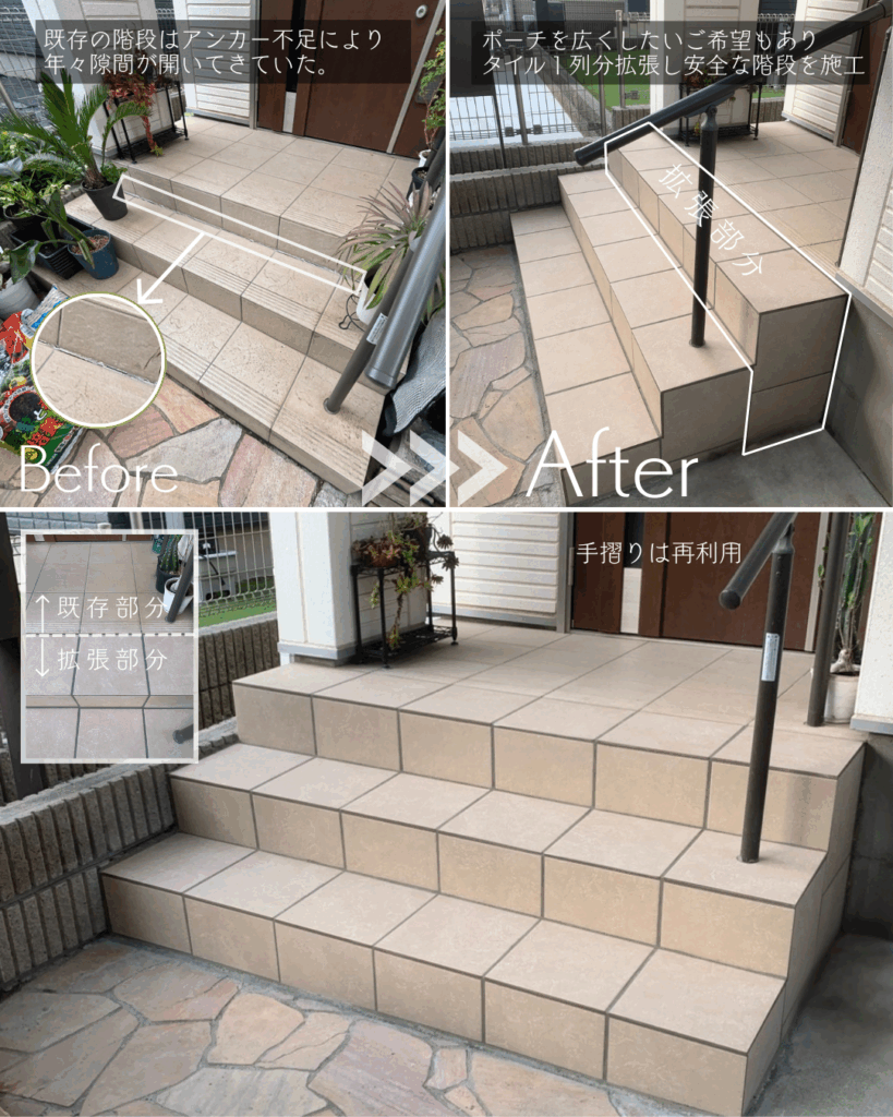 「気になる」を解消!快適で安全な暮らしへリノベーション 市川市の外構リフォーム