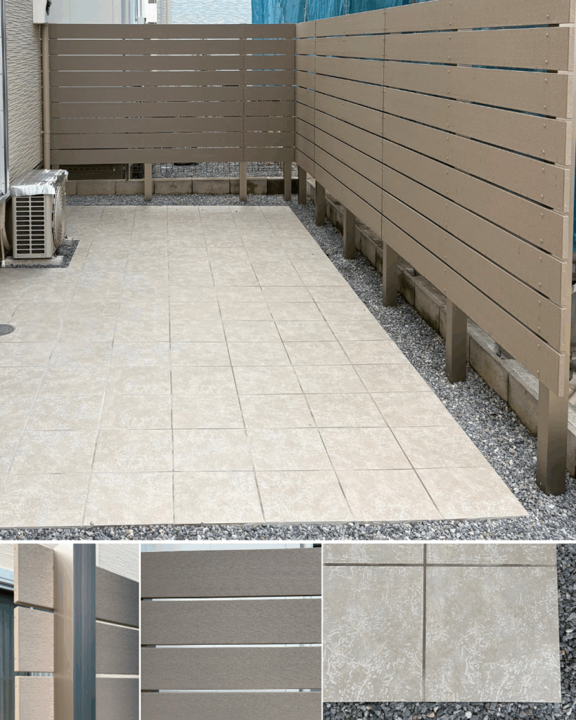 シンプル&オシャレなメンテナンスフリーの新築外構