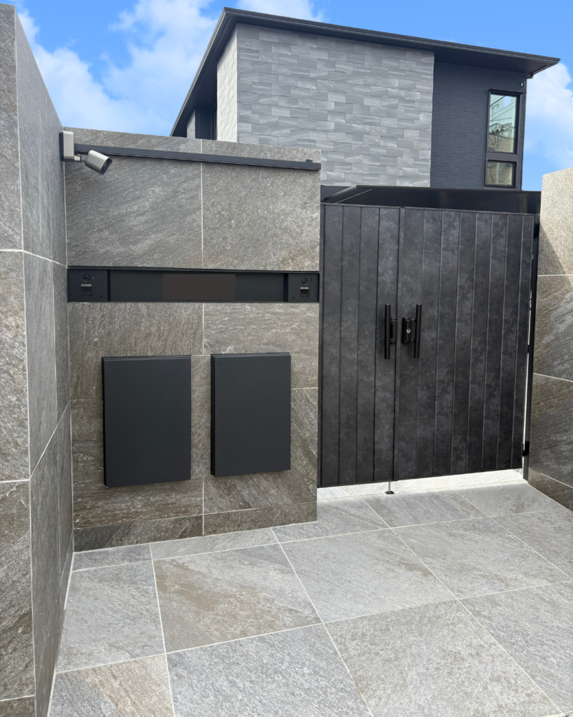 都市型住宅にプライバシーを確保　市川市の新築クローズ外構