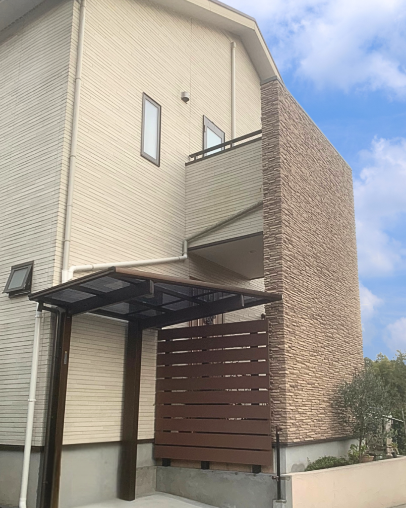 駐輪場の新設　今のライフスタイルに合わせた千葉市の外構リノベーション　