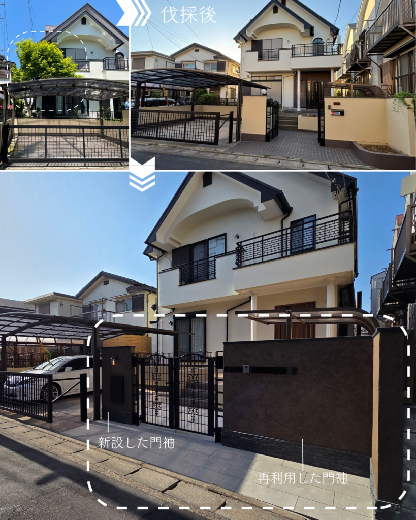 今の暮らしに寄り添う利便性とデザインを両立!既存の機能美を活かした外構リノベーション