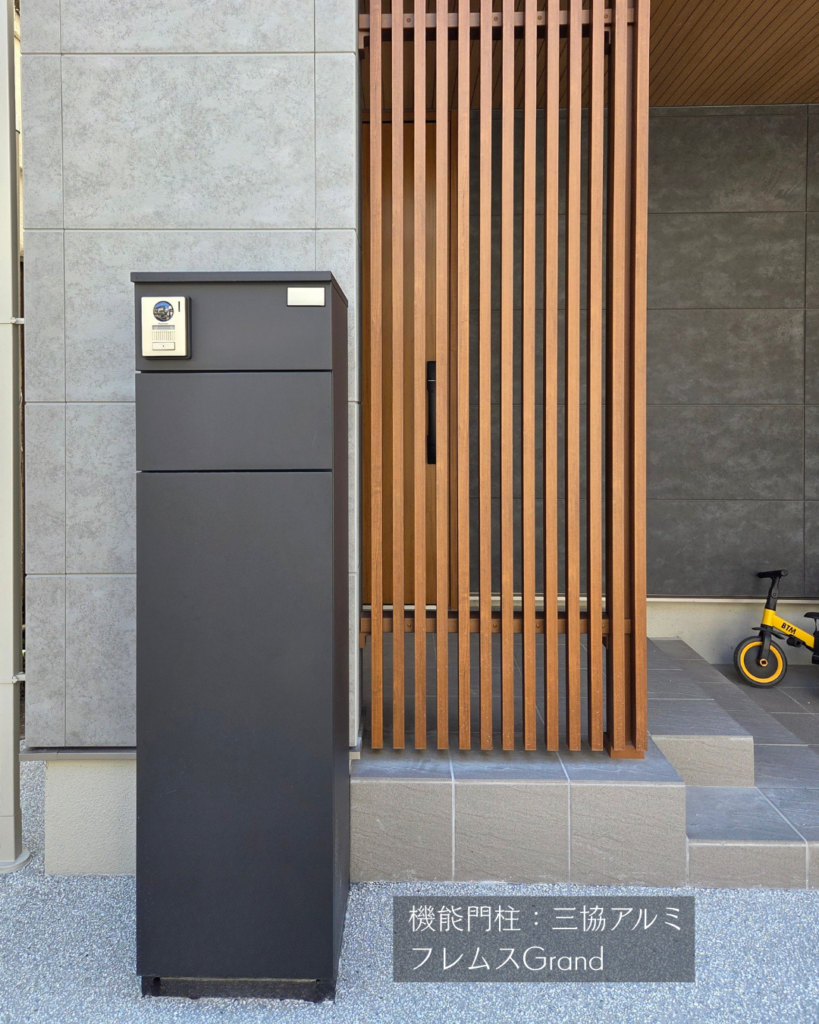 都市部ならではの機能性を凝縮したローメンテナンスな新築外構