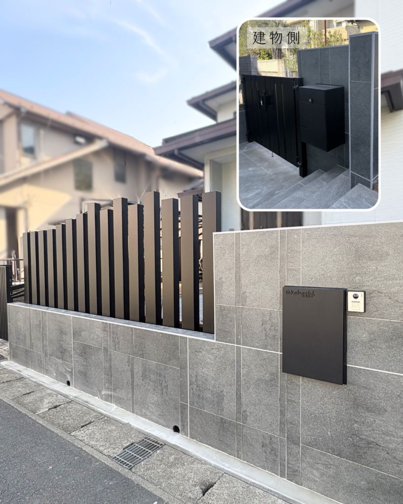 機能性とデザイン性を両立  浦安市のクローズ外構リノベーション